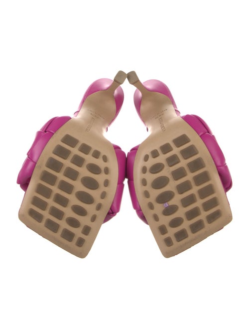 Bottega Veneta Intrecciato Weave Leather Slides