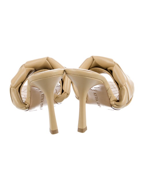 Bottega Veneta Intrecciato Weave Leather Slides