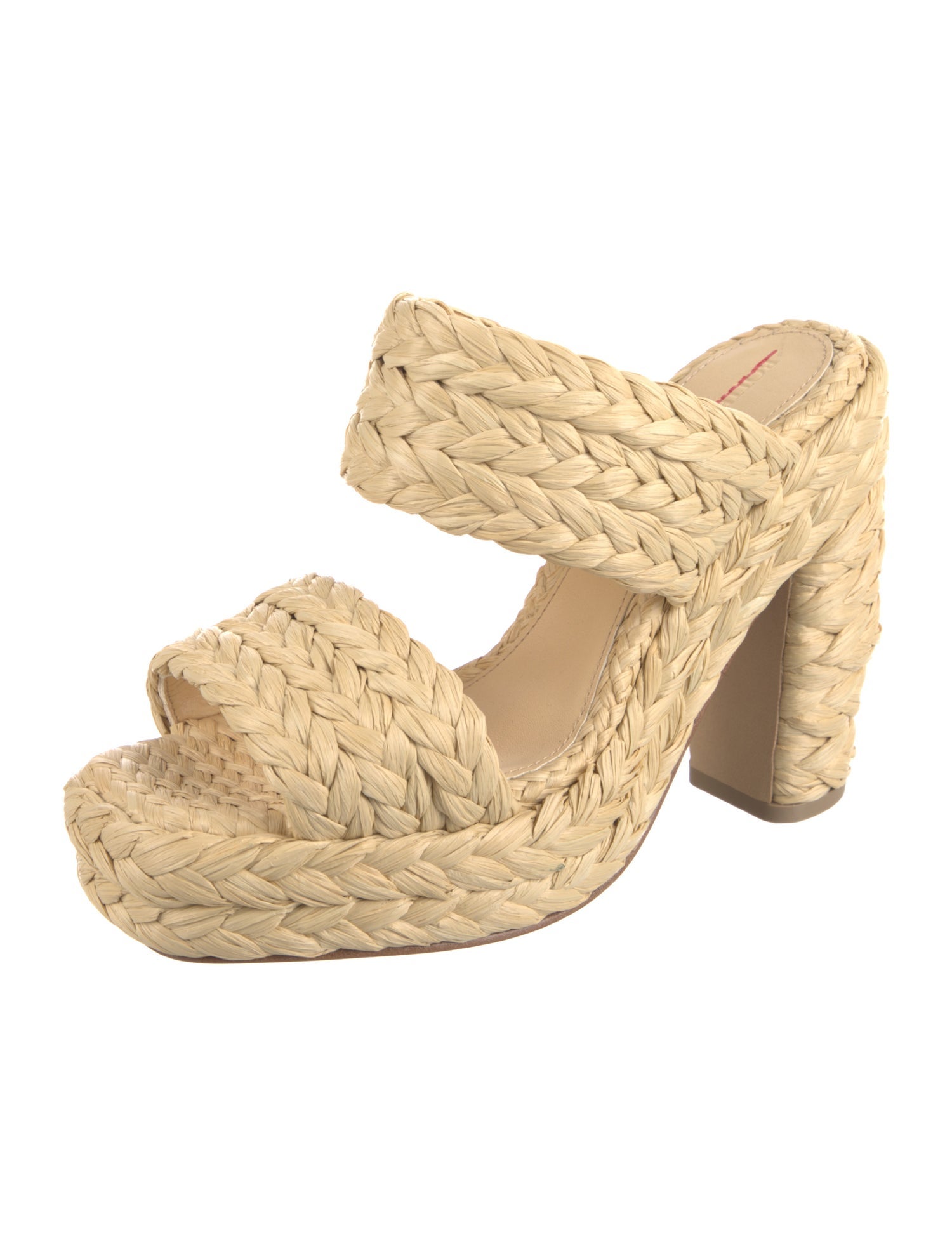 Bottega Veneta Raffia Braided Accents Espadrilles