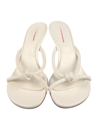 Bottega Veneta Leather Slides