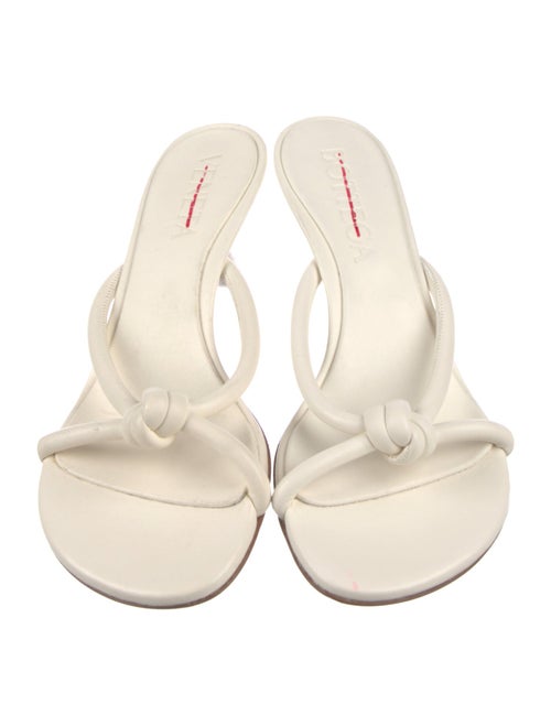 Bottega Veneta Leather Slides