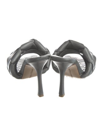 Bottega Veneta Intrecciato Weave Leather Slides