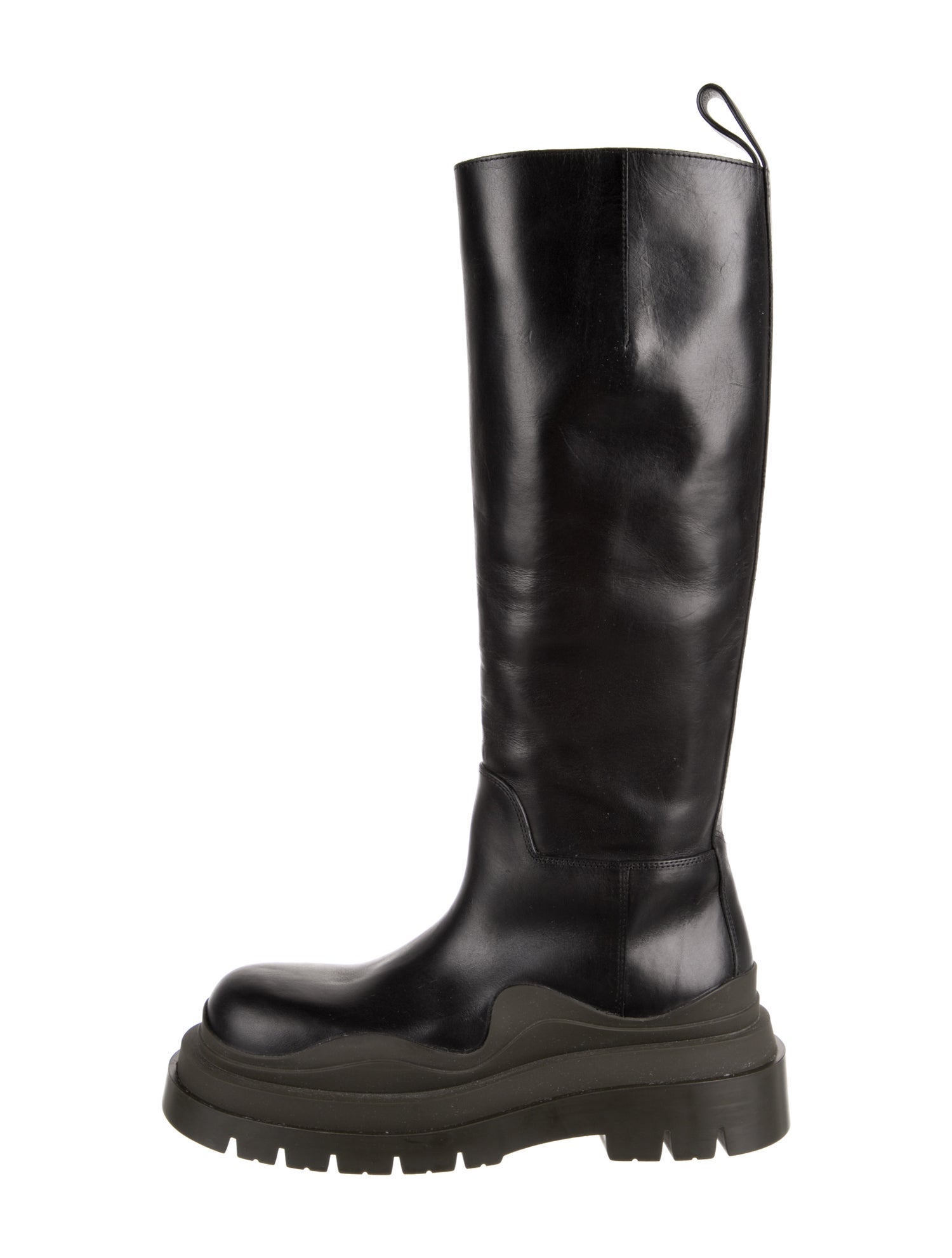 Bottega Veneta Leather Riding Boots