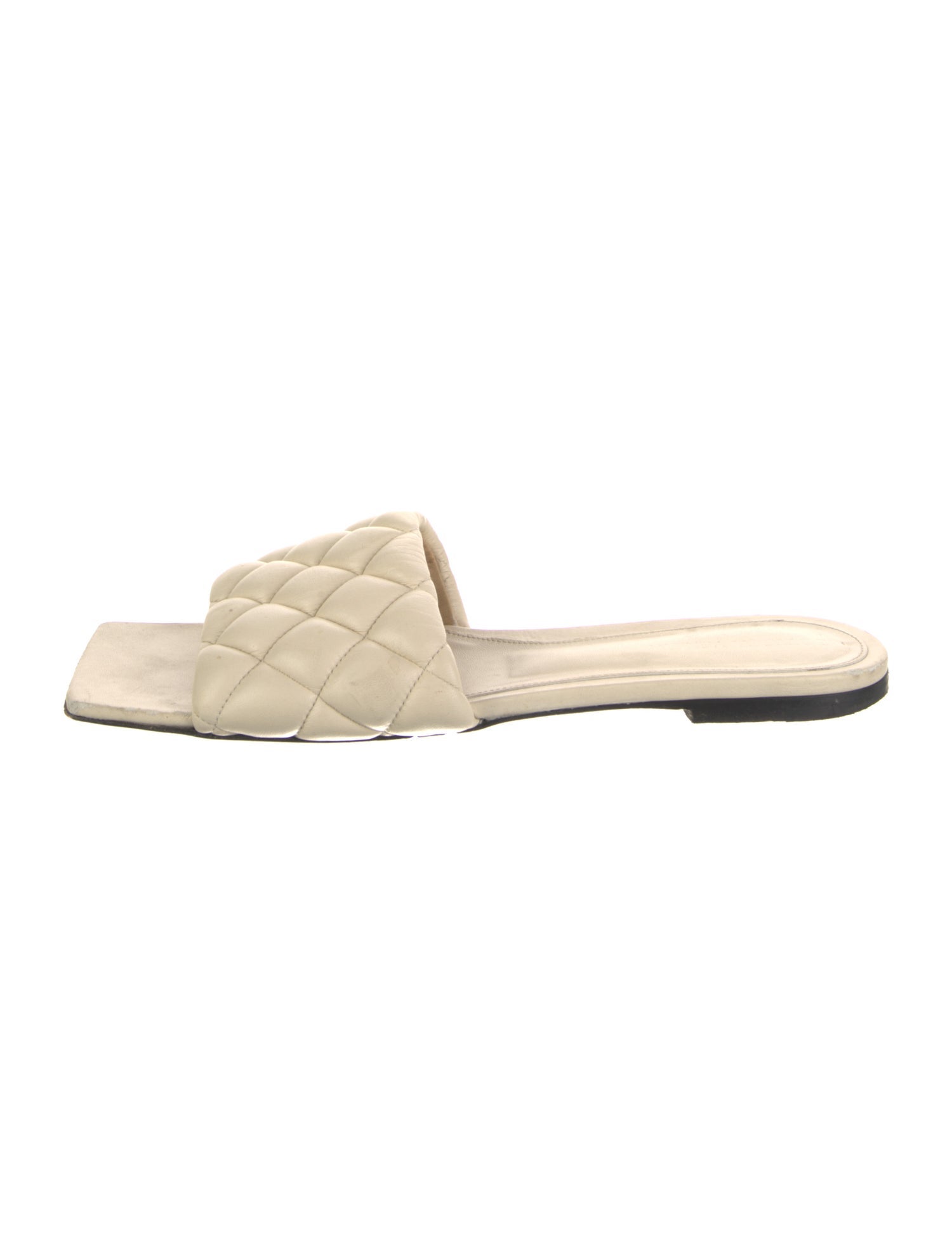 Bottega Veneta Leather Slides