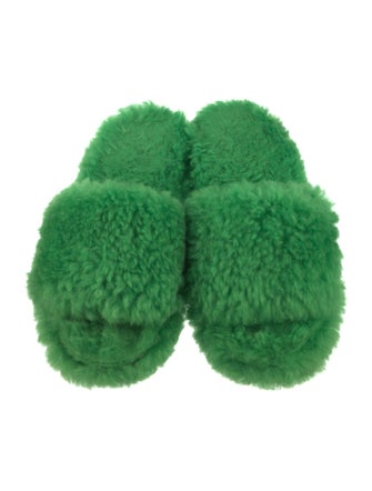 Bottega Veneta Shearling Slides