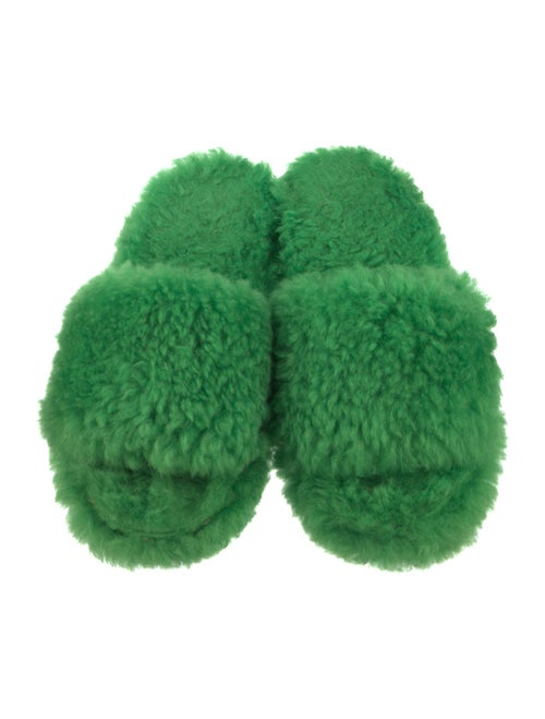 Bottega Veneta Shearling Slides