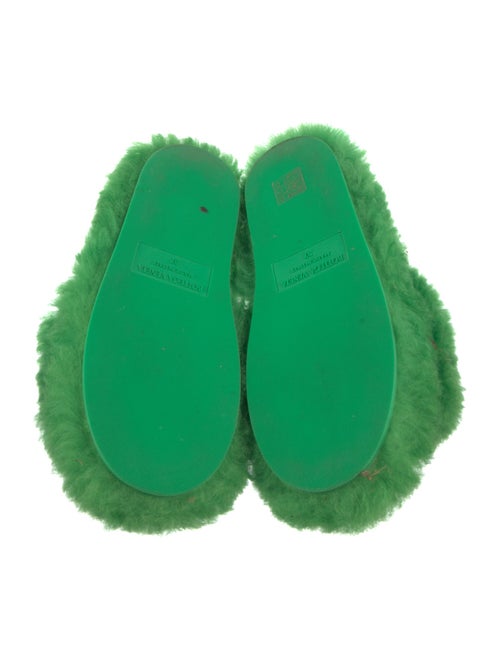 Bottega Veneta Shearling Slides