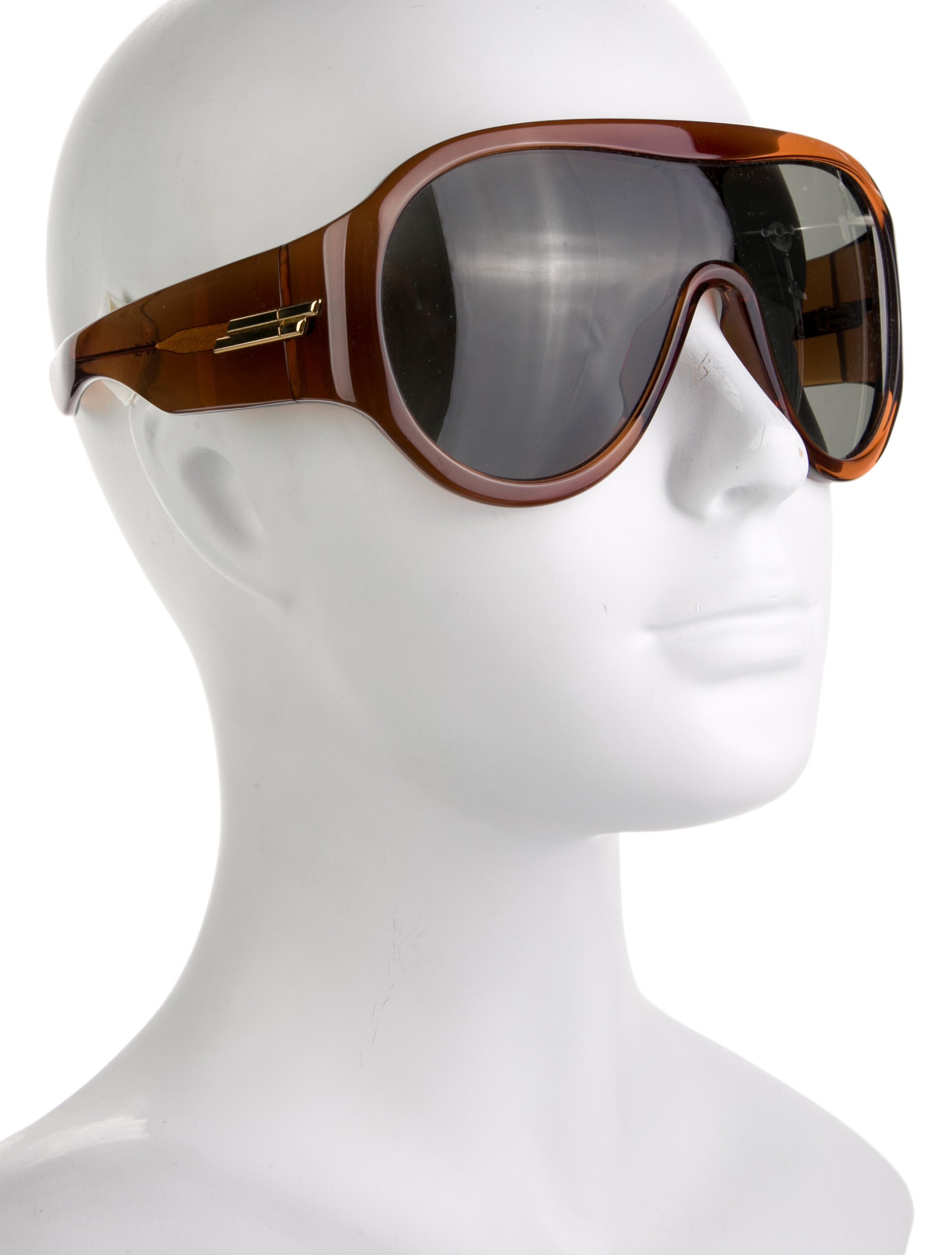 Bottega Veneta Kristen Shield Sunglasses