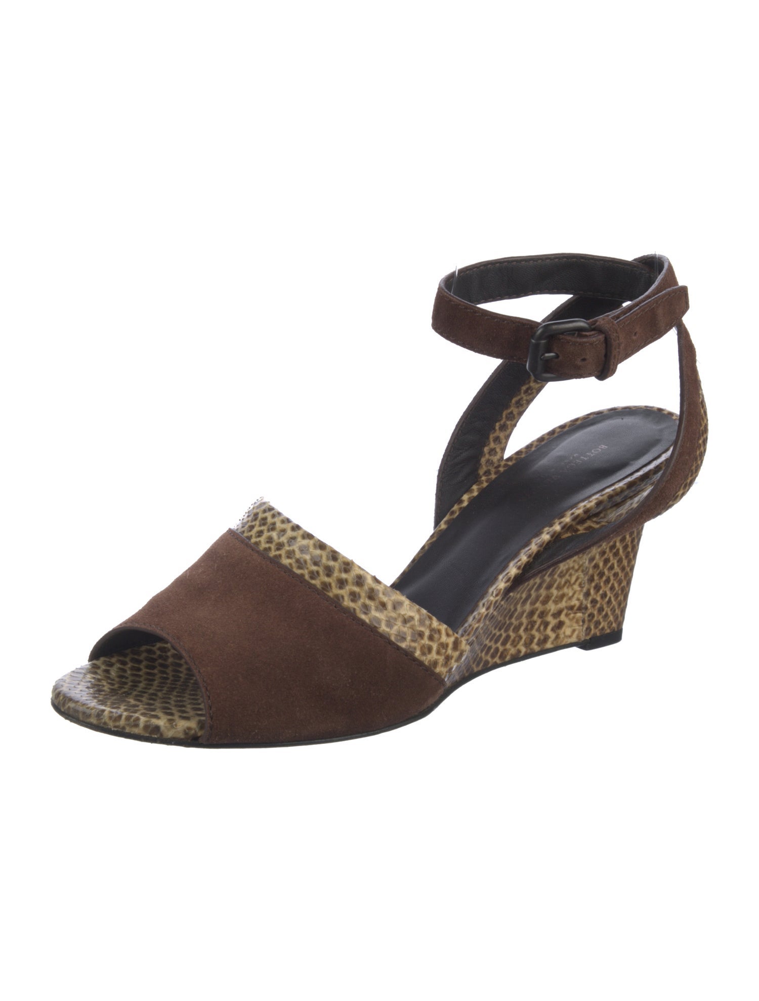 Bottega Veneta Suede Animal Print Espadrilles