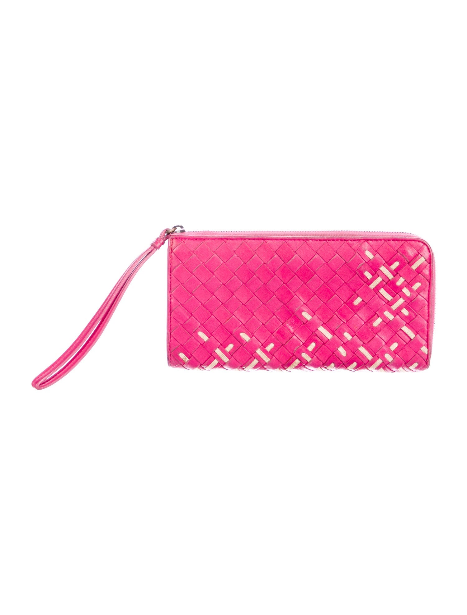 Bottega Veneta Vintage Intrecciato Weave Wristlet