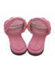 Bottega Veneta Quilted Pattern Leather Slides