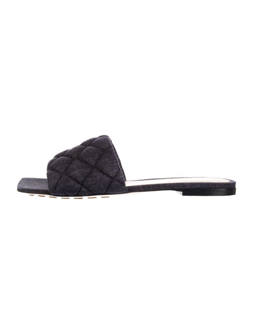 Bottega Veneta Denim Slides w/ Tags