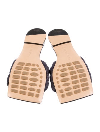 Bottega Veneta Denim Slides w/ Tags