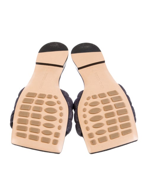 Bottega Veneta Denim Slides w/ Tags