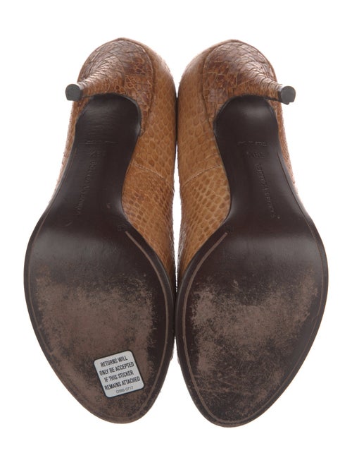 Bottega Veneta Intrecciato Weave Python Espadrilles