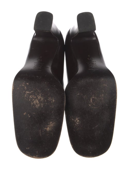 Bottega Veneta Intrecciato Weave Leather Pumps