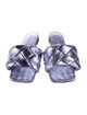 Bottega Veneta Intrecciato Weave Leather Slides