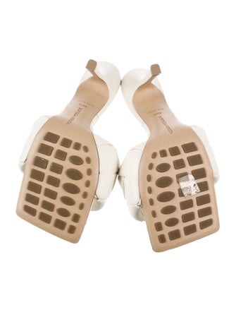 Bottega Veneta Intrecciato Weave Leather Slides