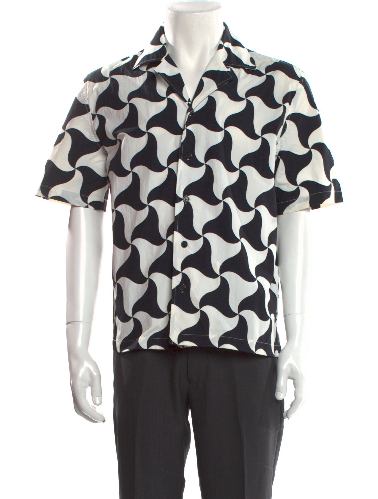 Bottega Veneta Printed Short Sleeve Shirt