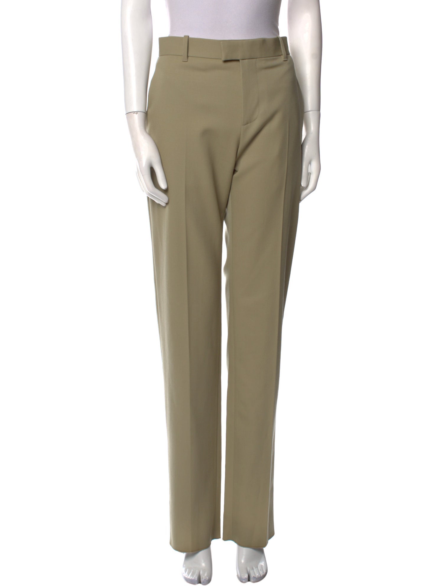Bottega Veneta Wool Straight Leg Pants