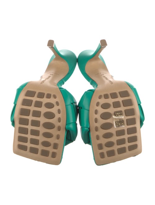 Bottega Veneta Intrecciato Weave Leather Slides