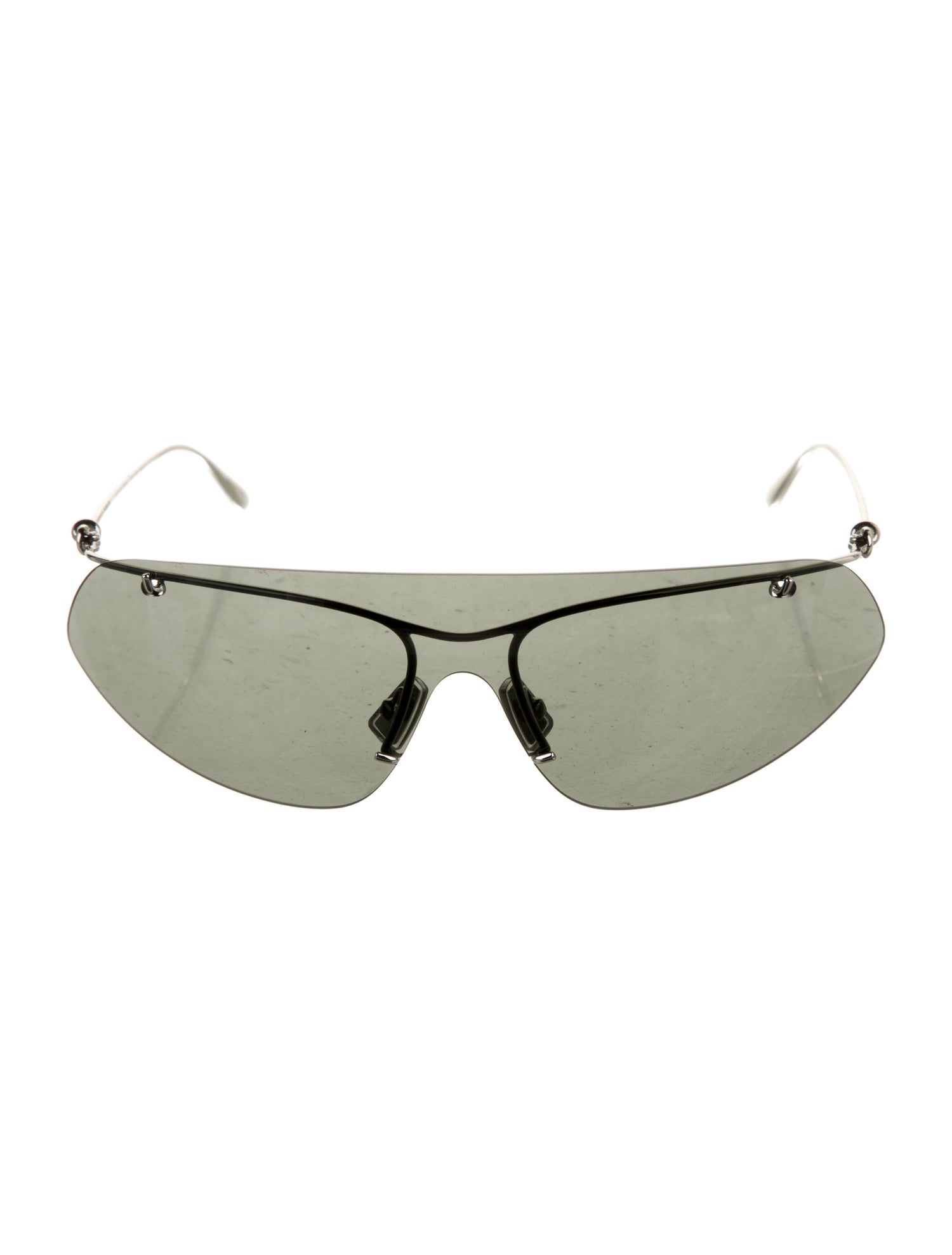 Bottega Veneta Shield Tinted Sunglasses