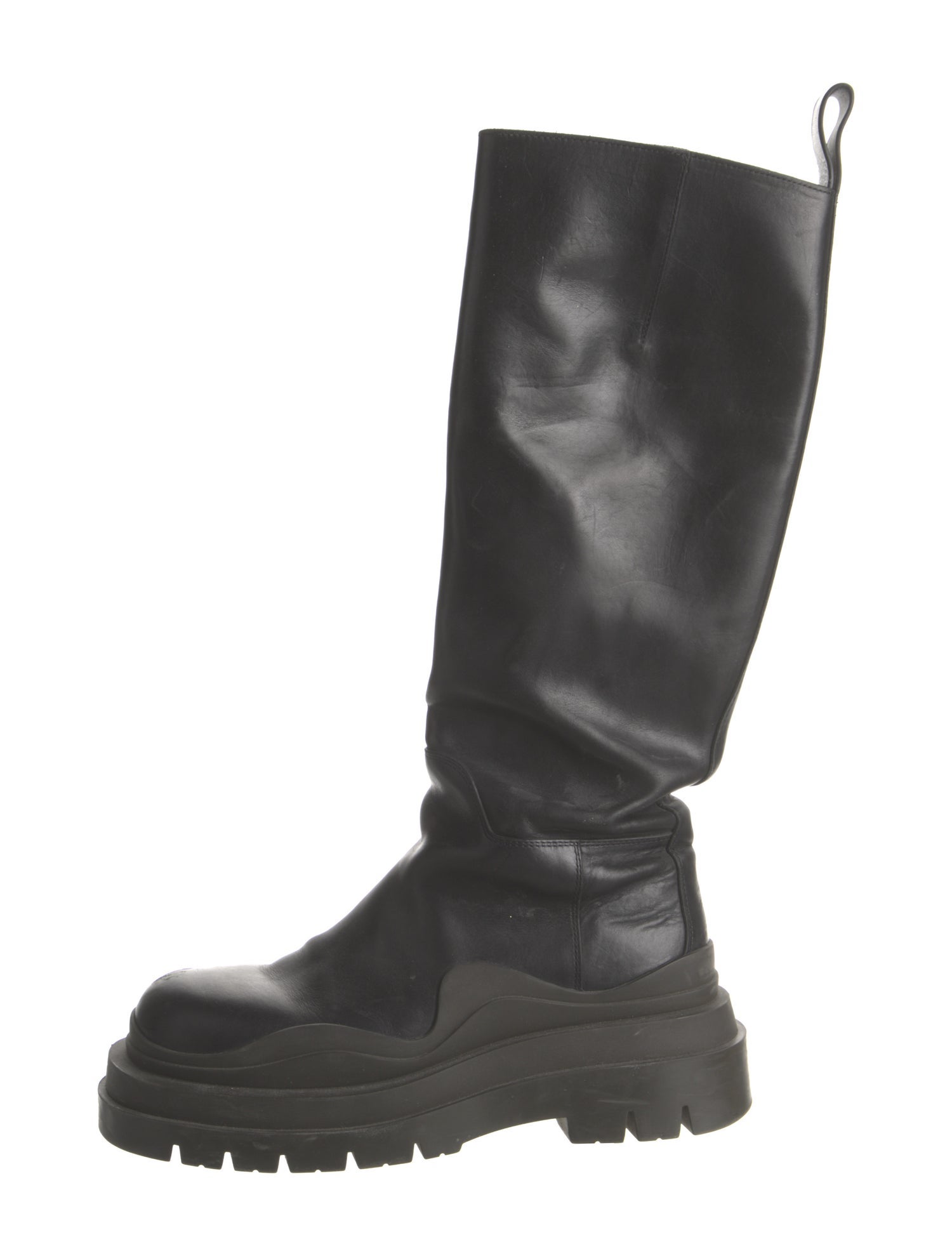 Bottega Veneta Leather Combat Boots