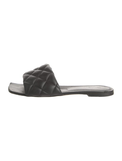 Bottega Veneta Intrecciato Weave Leather Slides