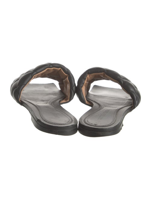 Bottega Veneta Intrecciato Weave Leather Slides