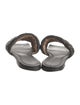 Bottega Veneta Intrecciato Weave Leather Slides