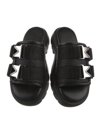 Bottega Veneta Leather Slides