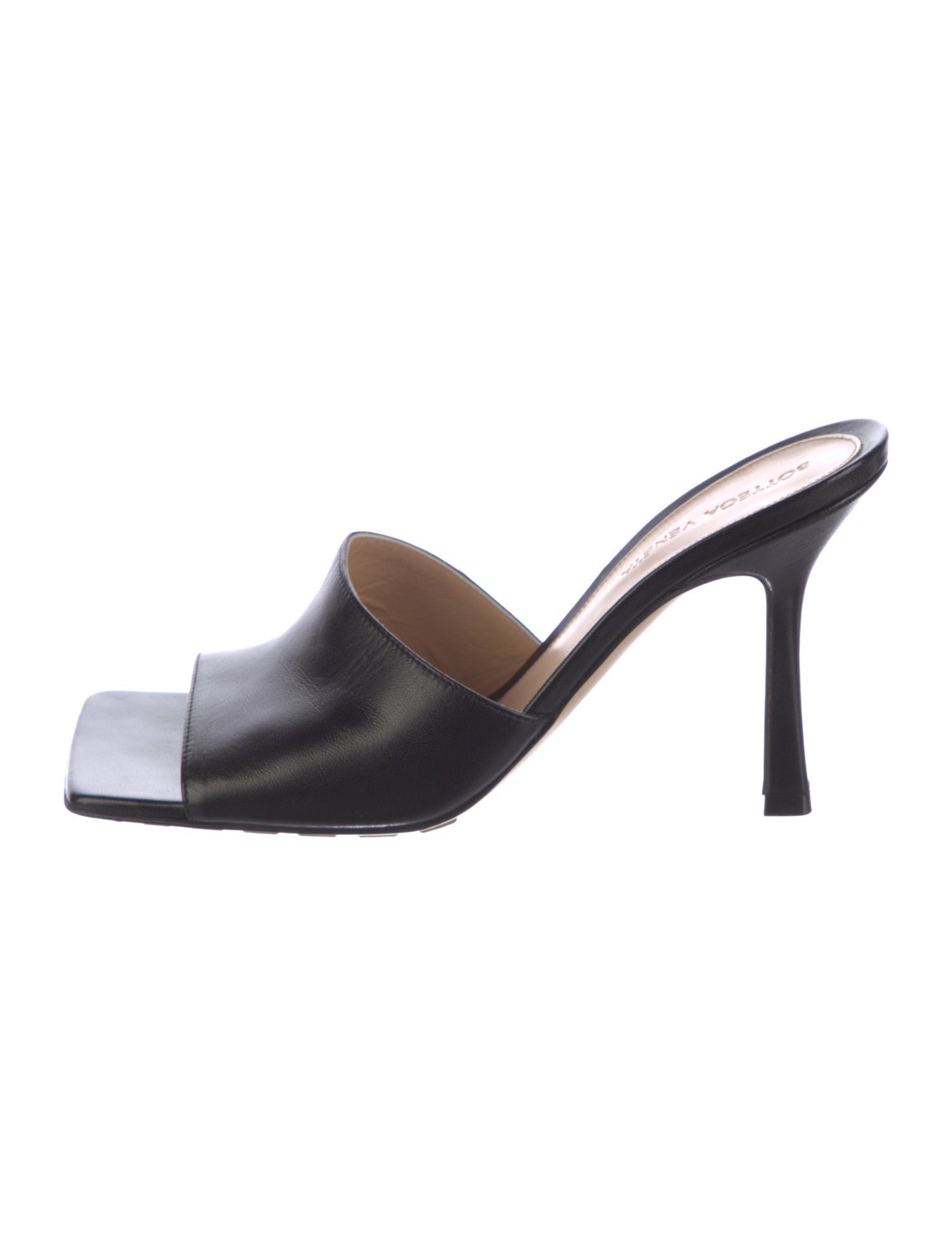 Bottega Veneta Leather Slides