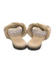 Bottega Veneta Intrecciato Weave Leather Slides