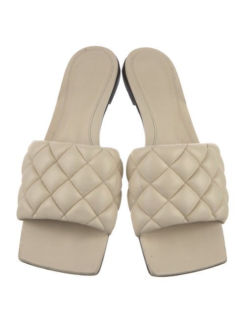 Bottega Veneta Leather Slides