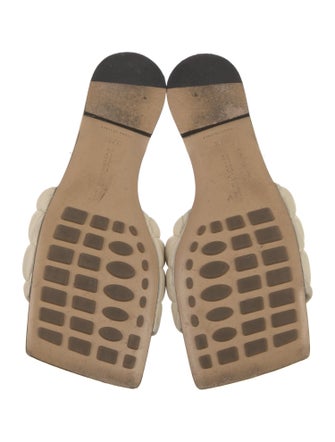 Bottega Veneta Leather Slides