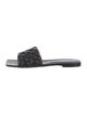 Bottega Veneta Quilted Pattern Leather Slides