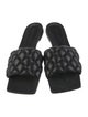 Bottega Veneta Quilted Pattern Leather Slides