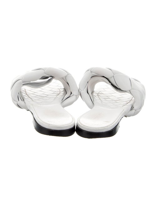 Bottega Veneta Intrecciato Weave Leather Slides