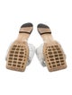 Bottega Veneta Intrecciato Weave Leather Slides
