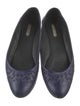 Bottega Veneta Intrecciato Weave Leather Ballet Flats