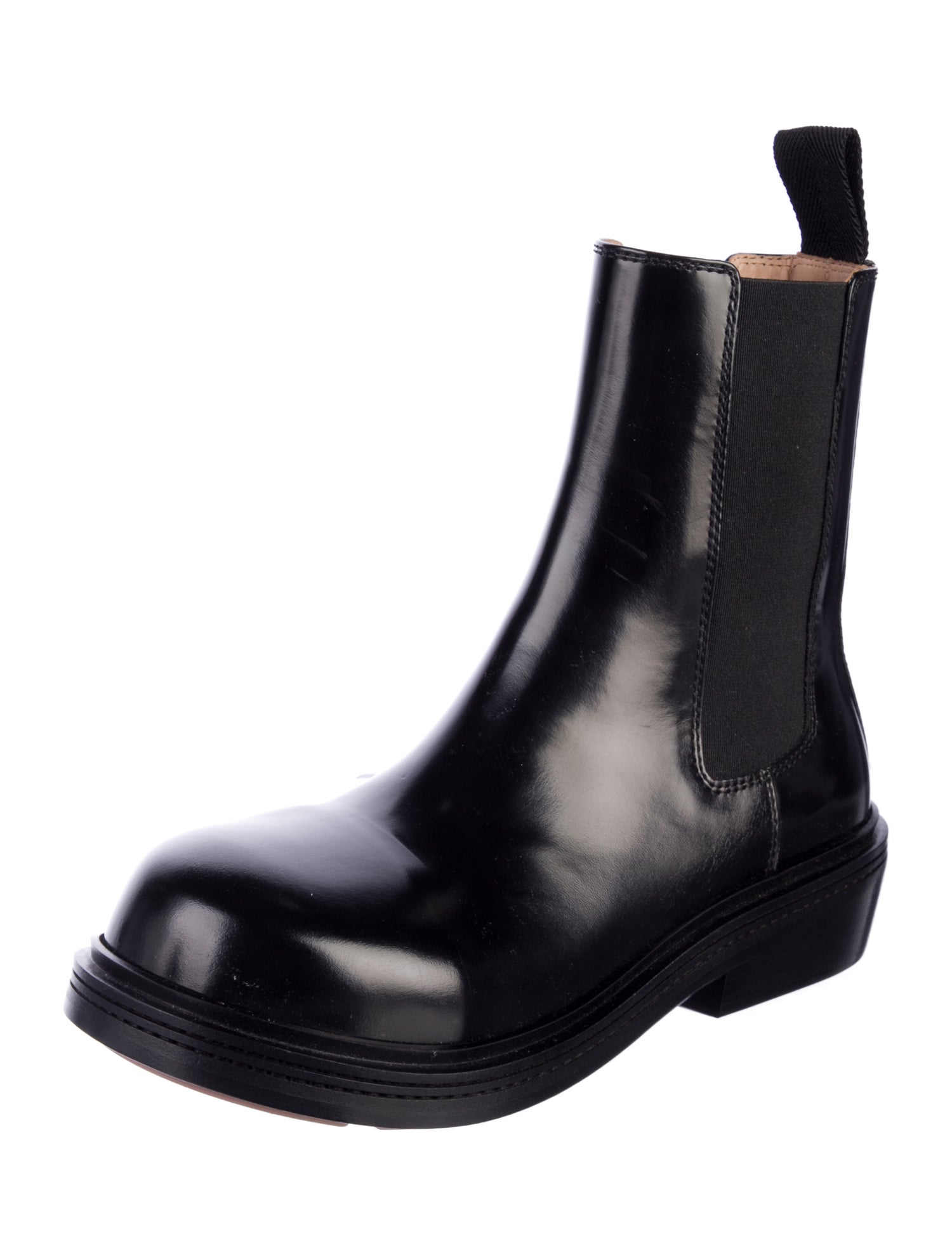 Bottega Veneta Leather Chelsea Boots