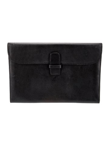 Bottega Veneta Portfolios & Pouches Leather Clutch Vintage