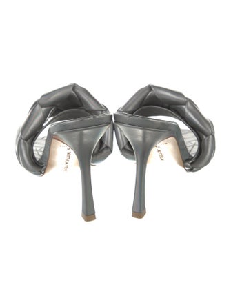 Bottega Veneta Intrecciato Weave Leather Slides