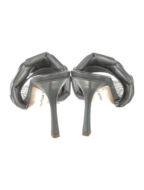 Bottega Veneta Intrecciato Weave Leather Slides