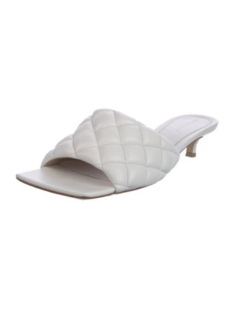 Bottega Veneta Leather Slides