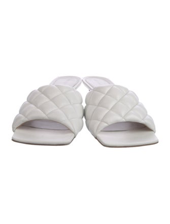 Bottega Veneta Leather Slides