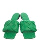 Bottega Veneta Intrecciato Weave Leather Slides