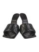 Bottega Veneta Quilted Pattern Leather Slides