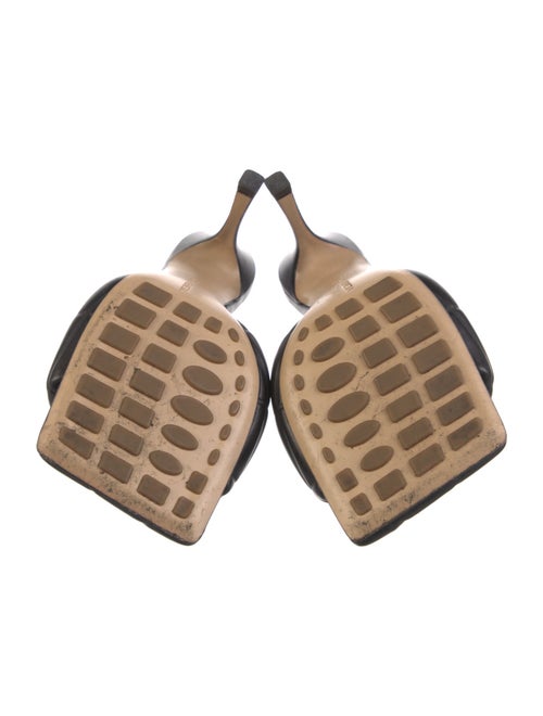 Bottega Veneta Quilted Pattern Leather Slides