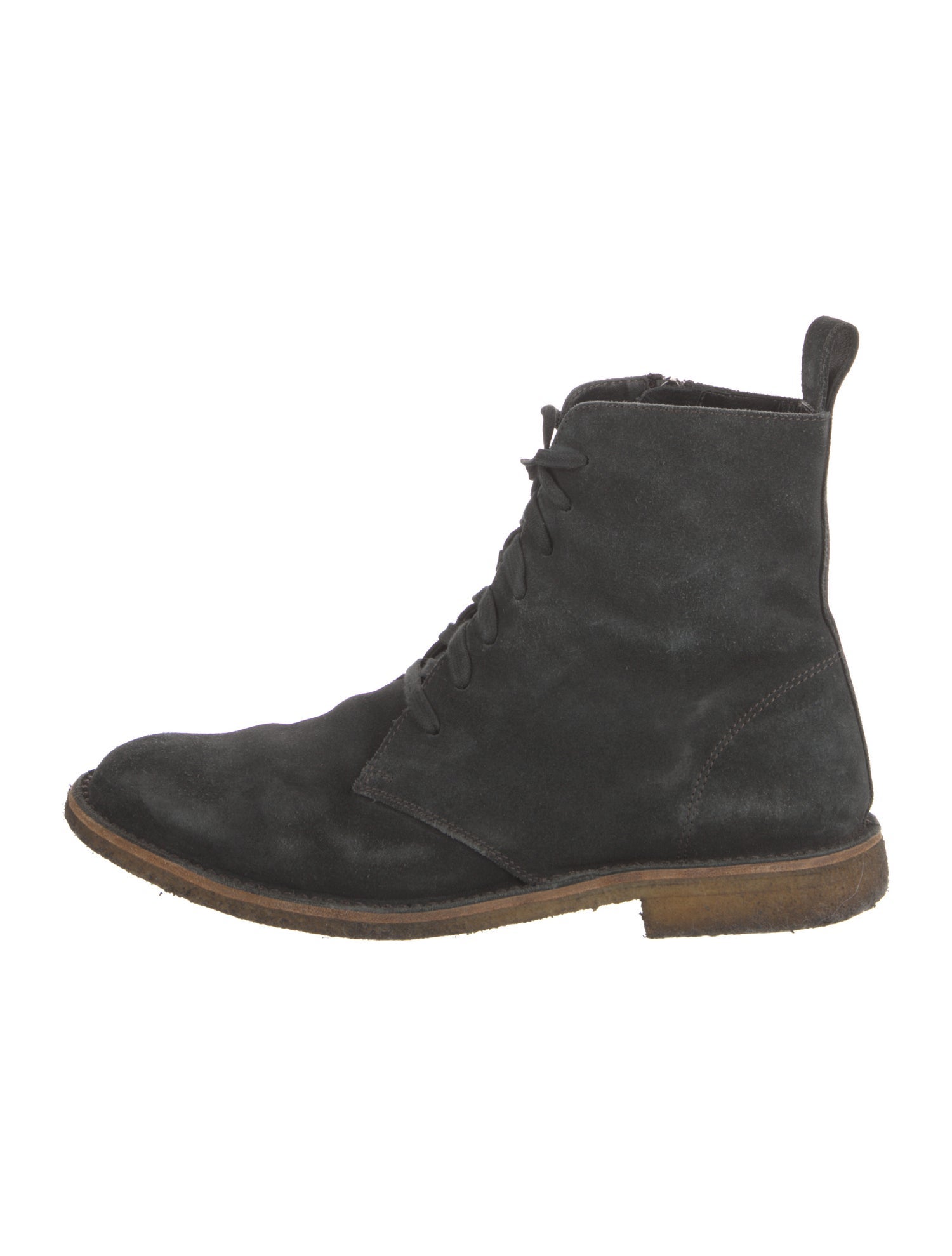 Bottega Veneta Suede Lace-Up Boots